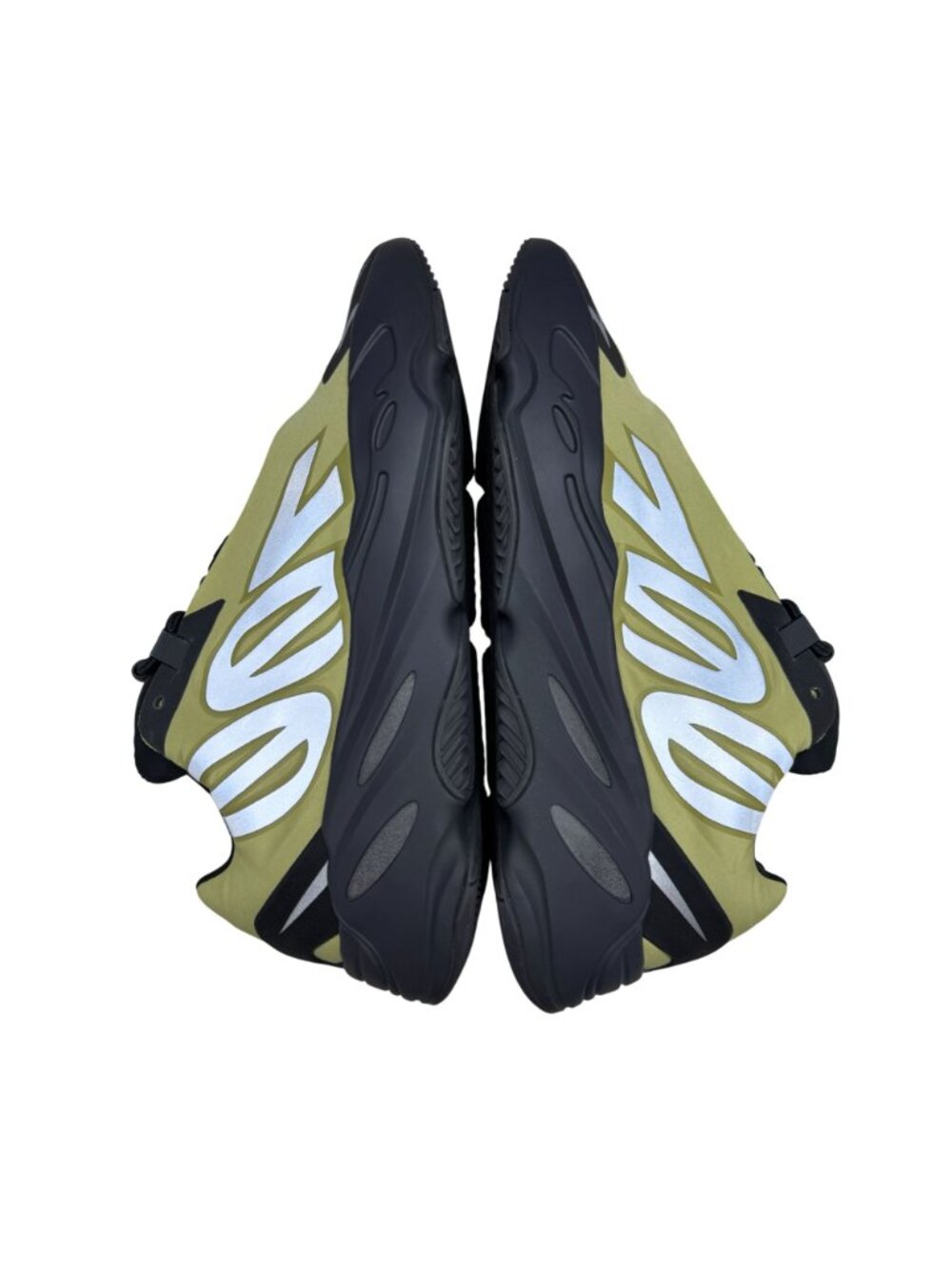 NEW Adidas Yeezy 700 MNVN Men's Sneakers In Resin / Black, Size 12 - Picture 9 of 11